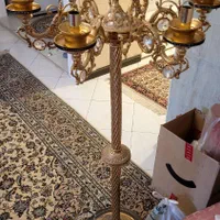 آباژور ایستاده رز گلد|چراغ خواب و آباژور|تهران, کامرانیه|دیوار