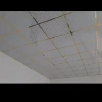 اجرای سقف کاذب Pvc.تایل های شبکه60×60و اجرای کناف