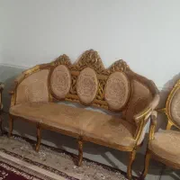 مبل سلطنتی سالم بفروش می رسد هفت نفره به قیمت 800