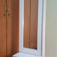 میزآرایش وآینه قدی وزیر تلویزیون|بوفه، ویترین، کنسول|اهواز, کوروش|دیوار