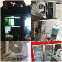 تعمیرات در محل کولر ویخچال وآبسردکن صنعتی و خانگی
