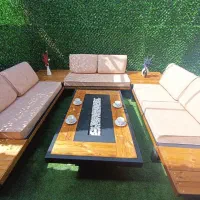 آتشدان مبل و میز  فضای باز باغ و ویلا|مبلمان خانگی و میز عسلی|شهریار, شهریار|دیوار