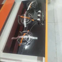 گاز سه شعله شیشه ای|اجاق گاز و لوازم برقی پخت‌وپز|مشهد, نوید|دیوار