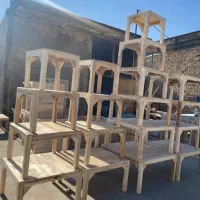 کرسی چوبی دلتا سفارشی با پایه های 10 سانت مقاوم