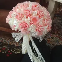 دسته گل|گل و گیاه طبیعی|قم, ولیعصر|دیوار