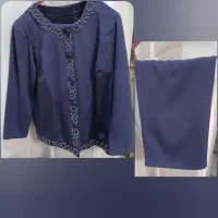 چادر پارچه مانتو کت لباس خواب ساتن تاپ شومیز پلنگی|لباس|تبریز, |دیوار