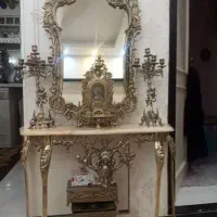 فروش و خریدار آینه شمعدان کنسول لوستر و غیره برنز|آینه|کرج, گوهردشت|دیوار