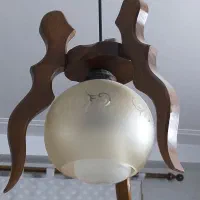 لوستر چوبی|لوستر و چراغ آویز|تهران, دروازه شمیران|دیوار