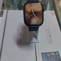 ساعت لاکچری هوشمند مشکی براق HK100اصل|ساعت|قم, نیروگاه|دیوار