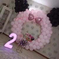 بادکنک آرایی وگل آرایی وبوبو بالن.۵۰درصد اف