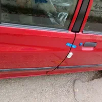 پراید۸۹قرمزصدفی متالیک سفارشی کلکسیونی بیرنگ|خودرو سواری و وانت|ساری, |دیوار