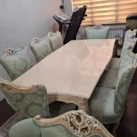 میز ناهارخوری ۸ نفره چوبی
