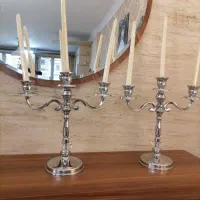 یک جفت شمعدان شیک|لوستر و چراغ آویز|تهران, علم و صنعت|دیوار