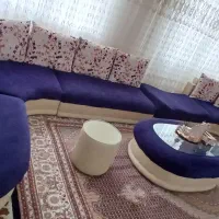 مبل راحتی با ۳میز عسلی