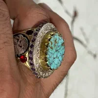 انگشتر فیروزه نیشابوری اصل