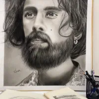 نقاشی سیاه قلم