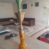 قلیان برنجی|کلکسیون اشیاء عتیقه|ورامین, ورامین|دیوار