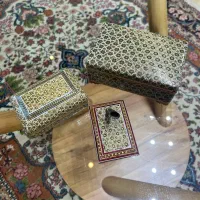 شکلات خوری و کارهای خاتم کاری با قیمت مناسب|صنایع دستی و سایر لوازم تزئینی|تهران, توحید|دیوار