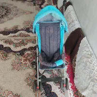 کالسکه عصایی تاشو تمیز و سالم