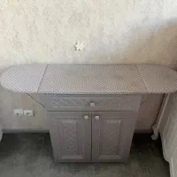 میز اتو کمد دار چوبی