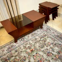 میز جلو مبلی و سه تا عسلی قیمت مناسب