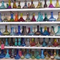 شیشه قلیان در سایز بندی و دو لایه