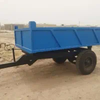 تریلی دو چرخ تراکتور. ادوات کشاورزی