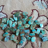 سنگ فیروزه نیشاپور پور  تعداد ۴۰ عدد