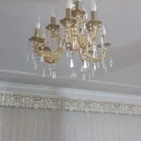 لوستر|لوستر و چراغ آویز|میانه, |دیوار