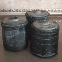 سه عدد ظرف سنگی (دیزی سنگی) سالم و باکیفیت