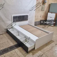 تخت یک نفره الماس چوب مسعود ( مدل سولماز ۳۱ )|تخت و سرویس خواب|تهران, اوقاف|دیوار