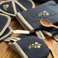 دوخت انواع ست پارچه ای آشپزخانه .جهیزیه