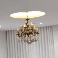 لوستر|لوستر و چراغ آویز|رشت, نظری|دیوار