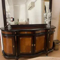 آینه و کنسول چوبی