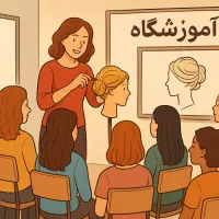 آموزش آرایشگری VIP