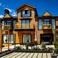 عمارت چوبی آمریکای