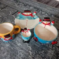 ظرف غذای کودک و ساعت دیواری بچه گانه