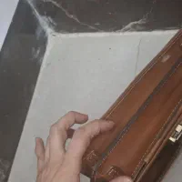 کیف مدارک کوچک چرم|کیف، کفش، کمربند|قم, صفائیه|دیوار