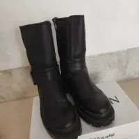 پوتین مشکی زنانه  سایز۴۰|کیف، کفش، کمربند|یزد, |دیوار