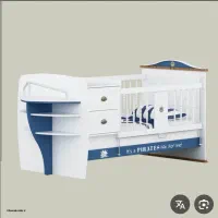 سرویس خواب نوزاد نوجوان  برند ساحل چوب