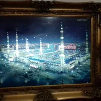 تابلو چراغ دار بسیار زیبا|تابلو، نقاشی، عکس|قم, هفت تیر|دیوار