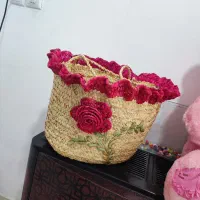زنبیل یا همون سبدپیک نیک حصیری