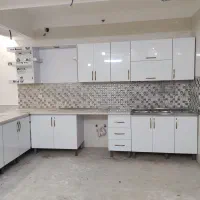 ارتفاع بلند کابینت / نوین چوب / عمق پهن