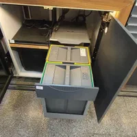 سطل آشغال ریلی دو قلو هایلوکس پلاتین مدل 3653