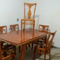 ناهار خوری ، صندلی ، میز، گل میز