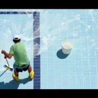 نظافت استخر و کارواش حیاط و نما