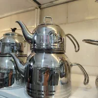 کتری قوری استیل|قوری، کتری، قهوه‌ساز دستی|قم, علی آباد|دیوار