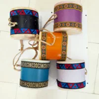 طبلک چوبی کودک و خردسال در رنگ های متفاوت