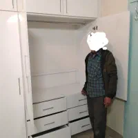 ساخت درب اتاقی و کمد. دیواری|جاکفشی، کمد، دراور|اندیشه, اندیشه فاز ۱|دیوار