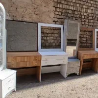 میز آرایش مدل عروس دراور چند کشو صنایع چوب حنفی